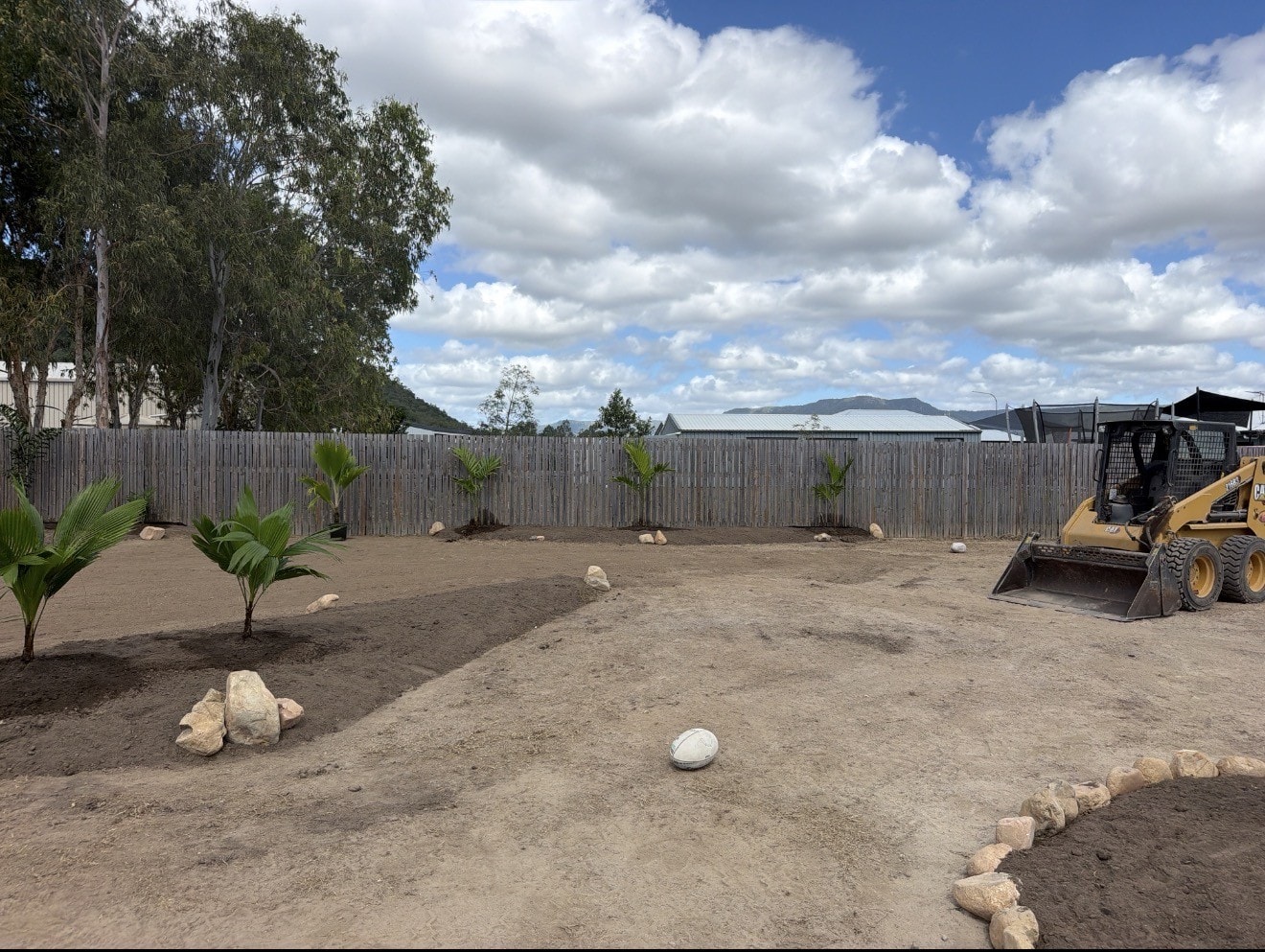 Retaining Wall & Landscaping